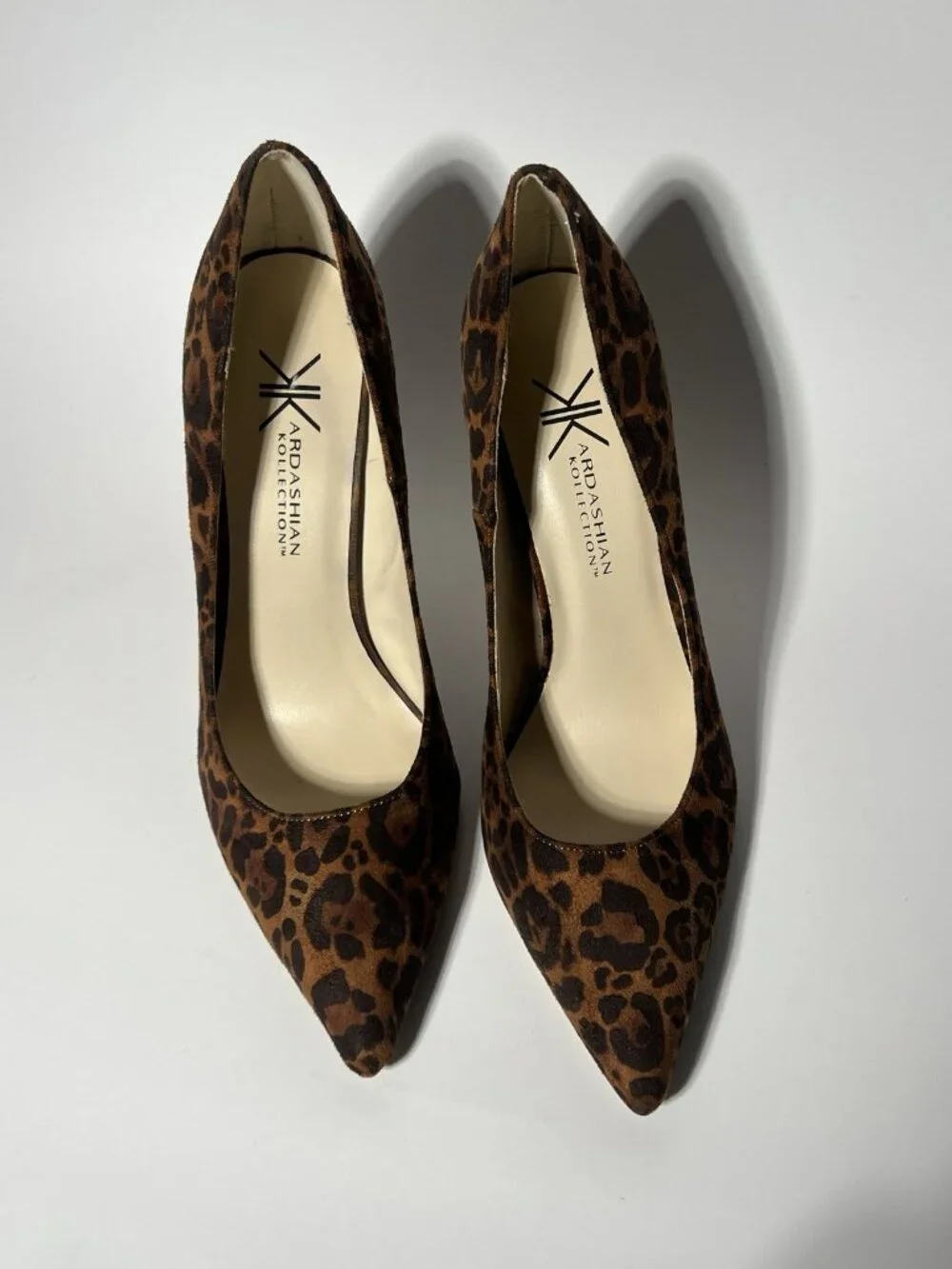 Kardashian Kollection Women’s Leopard Print Stiletto Pumps Size 9M